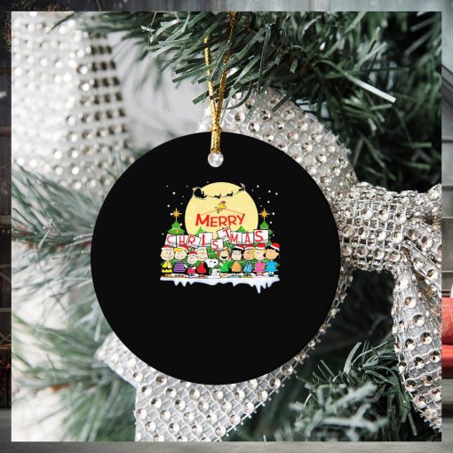 Merry Christmas The Peanuts Characters Ornament Christmas