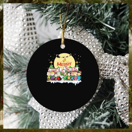 Merry Christmas The Peanuts Characters Ornament Christmas