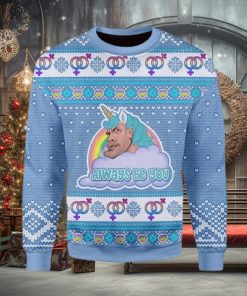 Merry Christmas The Rock Dwayne Johnson Always Be You For Men Ugly Sweater