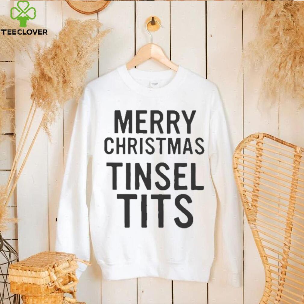 Merry Christmas Tinsel Tits Shirt Merry Christmas Tinsel Tits Shirt
