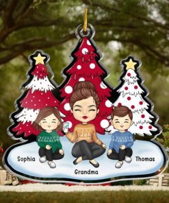 Merry Christmas To My Sweet Little Elf Family Personalized Custom Ornament