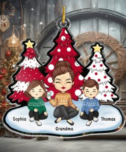 Merry Christmas To My Sweet Little Elf   Family Personalized Custom Ornament