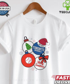 Merry Christmas Toronto Baseball Est 1977 T Shirt