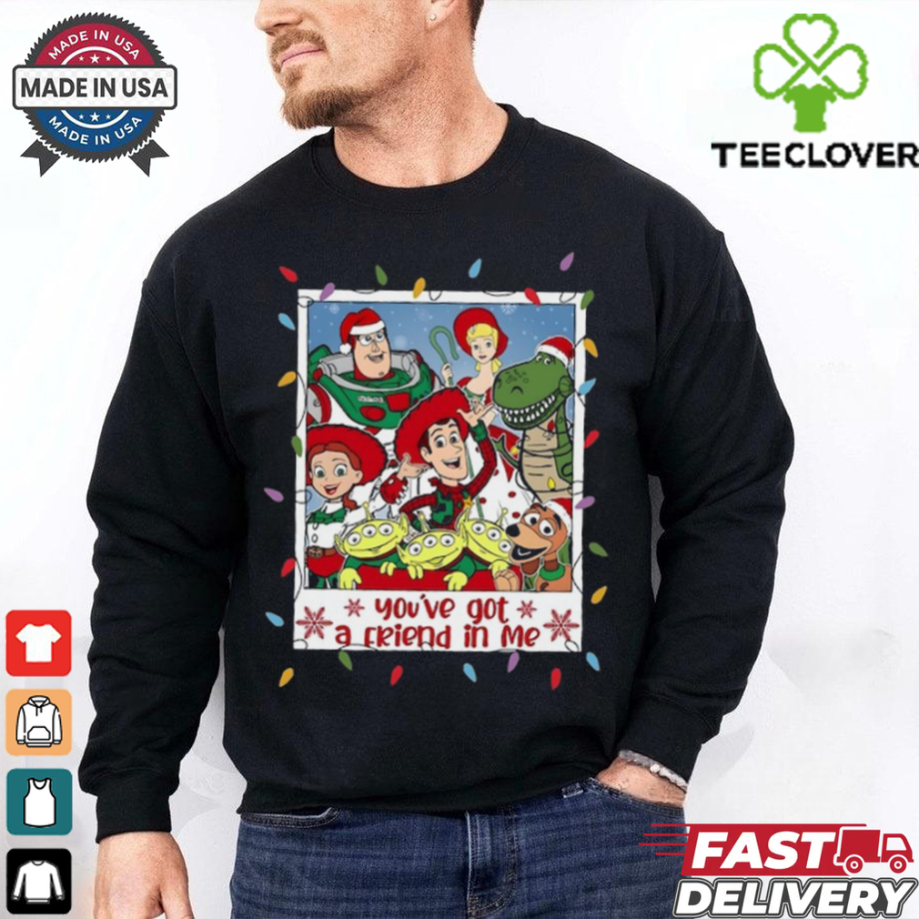 Merry Christmas Toy Story Sweatshirt, Disneyland X mas Shirt, You've Got A Friend In Me Christmas Shirt Merry Christmas Toy Story Sweatshirt, Disneyland X mas Shirt, You've Got A Friend In Me Christmas Shirt