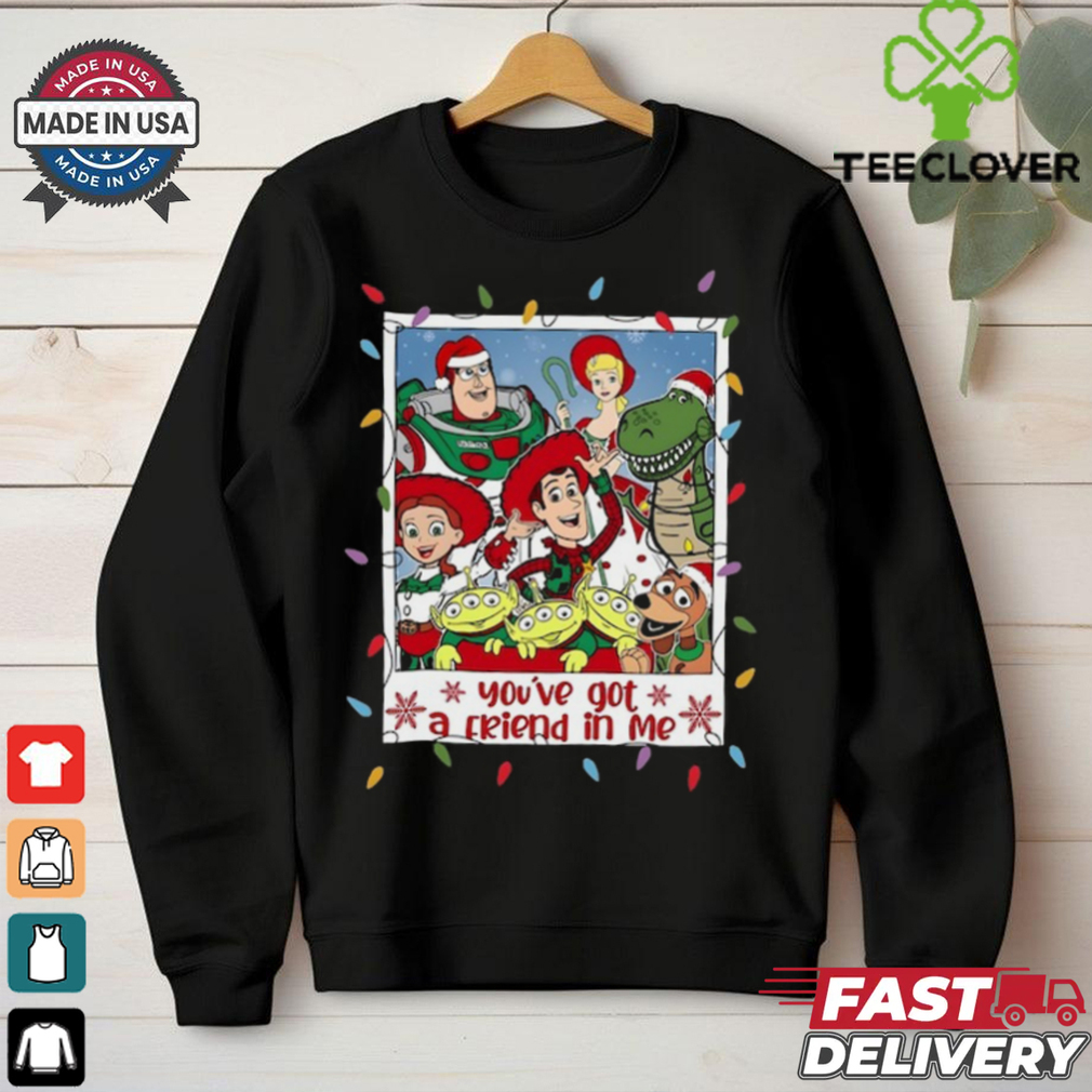 Merry Christmas Toy Story Sweatshirt, Disneyland X mas Shirt, You've Got A Friend In Me Christmas Shirt Merry Christmas Toy Story Sweatshirt, Disneyland X mas Shirt, You've Got A Friend In Me Christmas Shirt