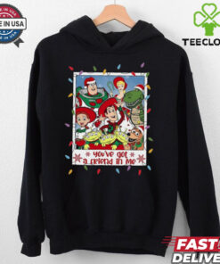 Merry Christmas Toy Story Sweatshirt, Disneyland X mas Shirt, You've Got A Friend In Me Christmas Shirt