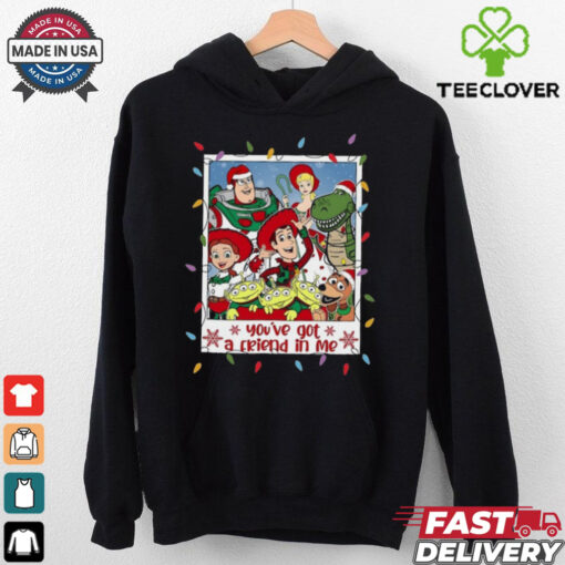 Merry Christmas Toy Story Sweatshirt, Disneyland X mas Shirt, You’ve Got A Friend In Me Christmas Shirt