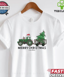Merry Christmas Tractor 2024 Cardin McCoy t shirt