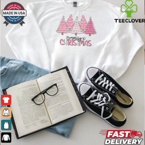 Merry Christmas Tree Sweatshirt, Merry Christmas Shirt, Merry Christmas Retro Tree Swetshirt
