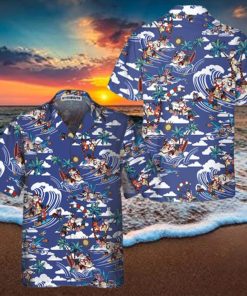 Merry Christmas Tropical Pattern Hawaiian Shirt