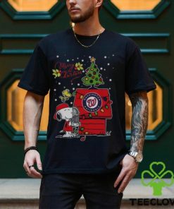 Merry Christmas Ugly Sweat Snoopy Washington Nationals Shirt