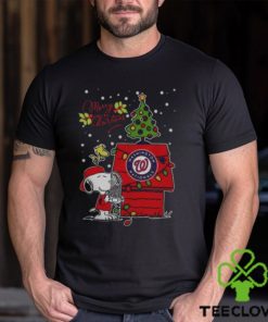Merry Christmas Ugly Sweat Snoopy Washington Nationals Shirt