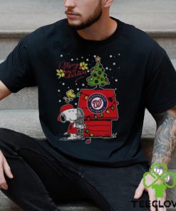 Merry Christmas Ugly Sweat Snoopy Washington Nationals Shirt