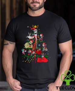 Merry Christmas Ugly Sweater Jack Skellington Sally Doll Oogie Boogie Movie Characters T Shirt Classic Hoodie