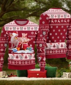 Merry Christmas With Pig Ugly Christmas Sweater