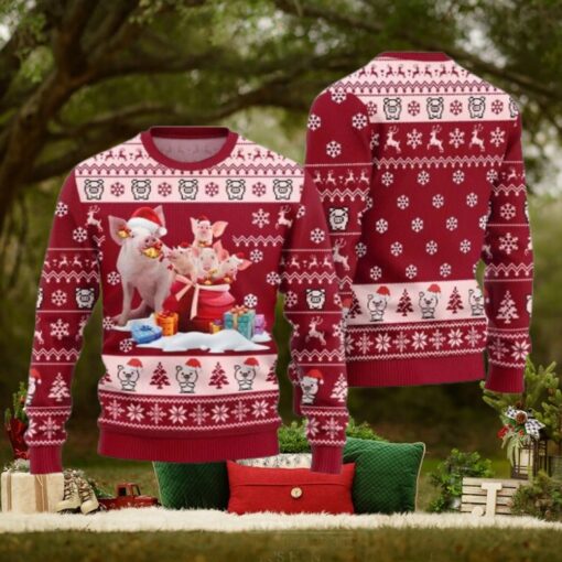 Merry Christmas With Pig Ugly Christmas Sweater