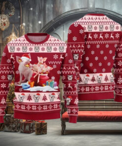 Merry Christmas With Pig Ugly Christmas Sweater