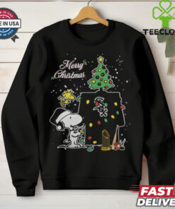 Merry Christmas With Snoopy Baby Chicago White Sox T Shirt