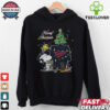 Merry Christmas With Snoopy Baby New York Mets T Shirt