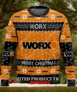 Merry Christmas Worx Power Tools Ugly Christmas Sweater