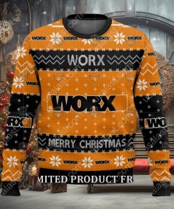 Merry Christmas Worx Power Tools Ugly Christmas Sweater