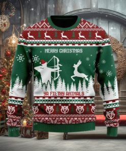 Merry Christmas Ya Filthy Animals Ugly Sweater