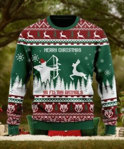 Merry Christmas Ya Filthy Animals Ugly Sweater