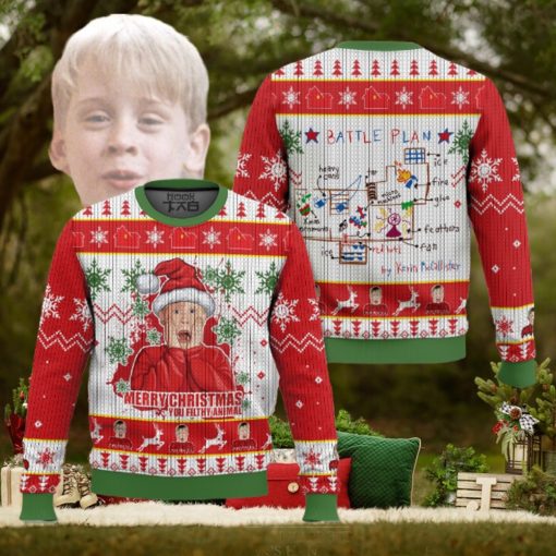 Merry Christmas You Filthy Animal Kevin McCallister Ugly Sweater
