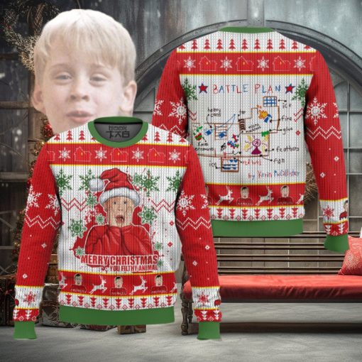 Merry Christmas You Filthy Animal Kevin McCallister Ugly Sweater