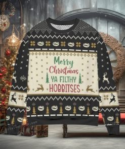 Merry Christmas You Filthy Hobbitses Christmas Ugly Sweater Party