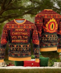 Merry Christmas You Filthy Hobbitses Ugly Christmas Sweater