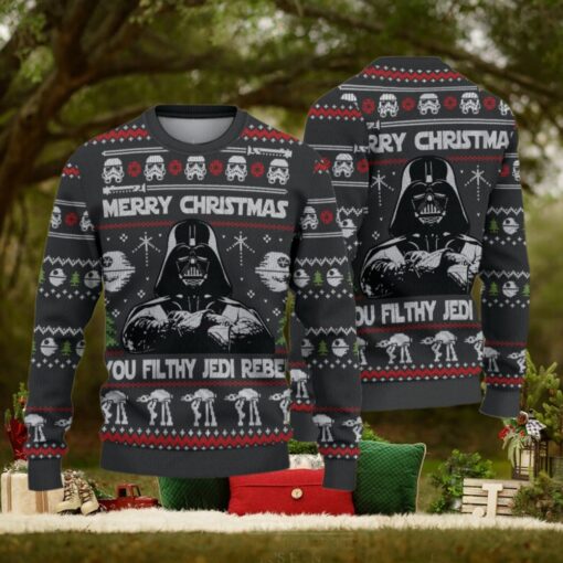 Merry Christmas You Filthy Jedi Rebel Ugly Sweater