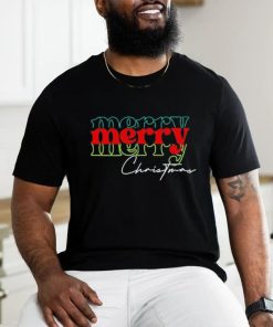 Merry Christmas green red text hoodie, sweater, longsleeve, shirt v-neck, t-shirt