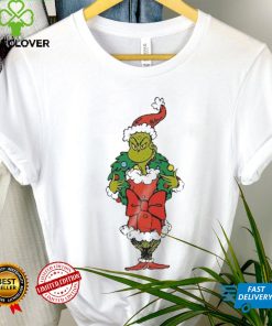 Merry Christmas grinch wreath merry grinchmas shirt