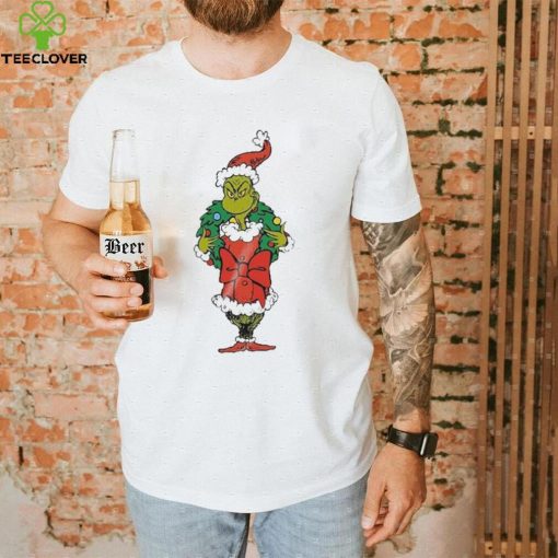 Merry Christmas grinch wreath merry grinchmas hoodie, sweater, longsleeve, shirt v-neck, t-shirt