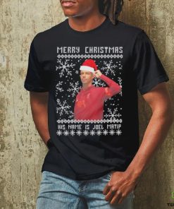 Merry Christmas his name is Joel Matip ugly hoodie, sweater, longsleeve, shirt v-neck, t-shirt