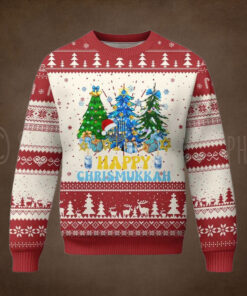 Merry Christmukkah Jewish Ugly Christmas Sweater