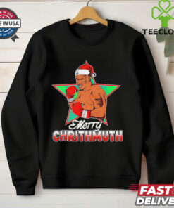Merry Chrithmuth Mike Tyson ugly Christmas shirt