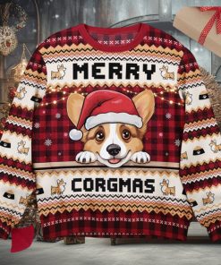 Merry Corgmas Personalized Ugly Sweater