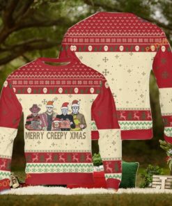 Merry Creepy Xmas Cute Ugly Christmas Sweater