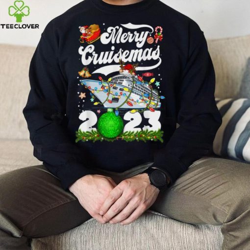 Merry Cruisemas Family Cruise Christmas 2023 Funny T Shirt