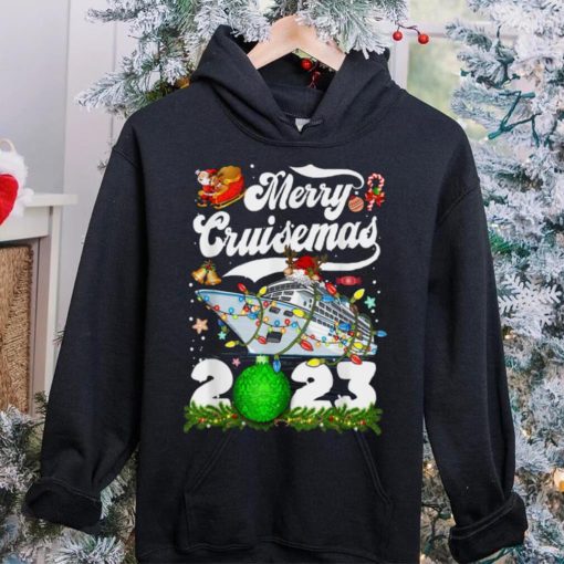 Merry Cruisemas Family Cruise Christmas 2023 Funny T Shirt