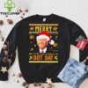 Merry Dot Day Santa Joe Biden Ugly Christmas Sweater