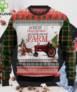 Merry Famer Ugly Christmas Sweater, The Best Memories Are Made On The Farm Sweatshirt