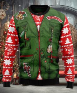 Merry Fishmas Ugly Christmas Sweater Thankgiving Gift Men Women
