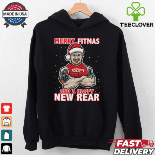 Merry Fitmas and a Happy New Rear shirt