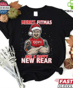 Merry Fitmas and a Happy New Rear shirt
