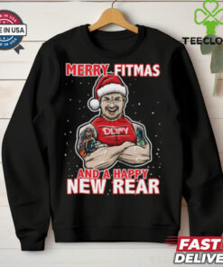 Merry Fitmas and a Happy New Rear shirt