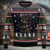 Miami Dolphins Sports Football American Vintage Christmas Pattern Ugly Christmas Sweater