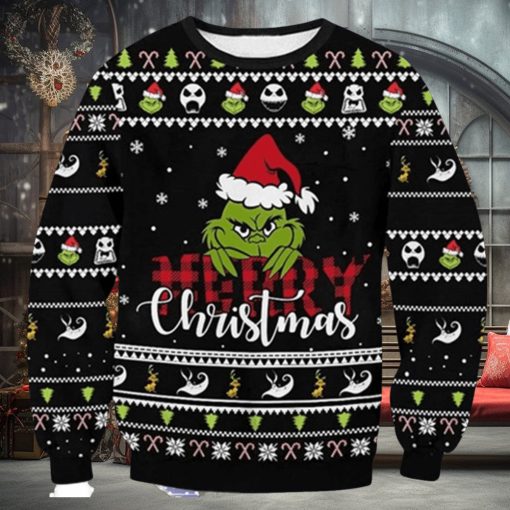Merry Funny Character Ugly Christmas Sweater